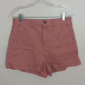 Madewell Women's Cargo Shorts in Pink